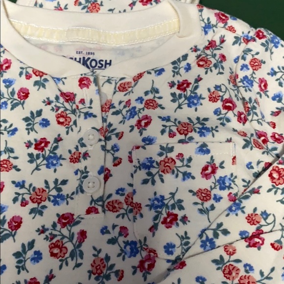 Flowered Onesie - Picture 2 of 5